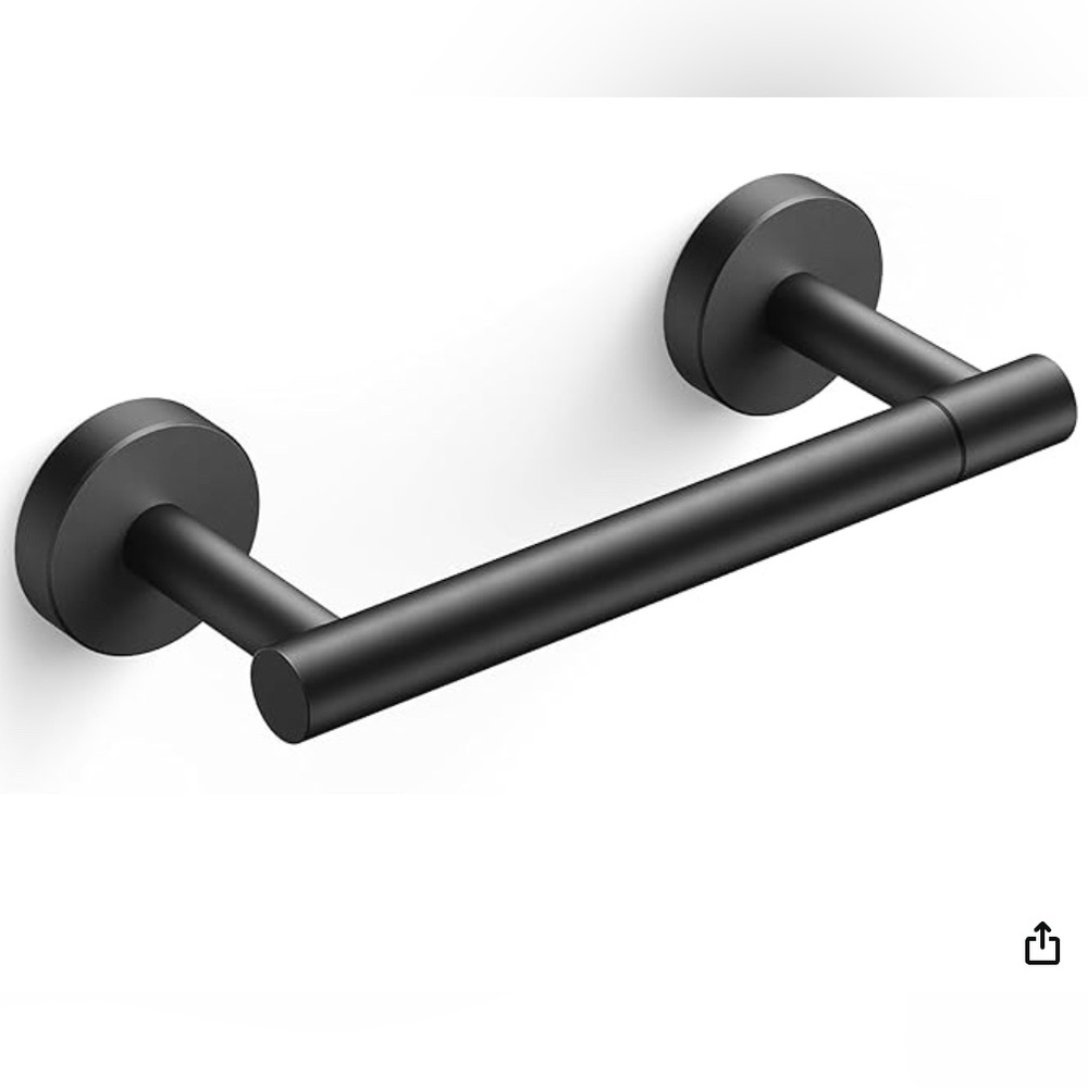 Matte Black Towel Bar